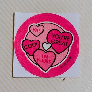 10/$25 Candies "I'm Yours" Scratch & Sniff Retro Reward Sticker